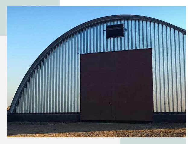 Бескаркасные ангары в Севастополе