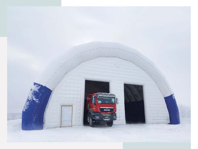 Мобильные ангары в Севастополе