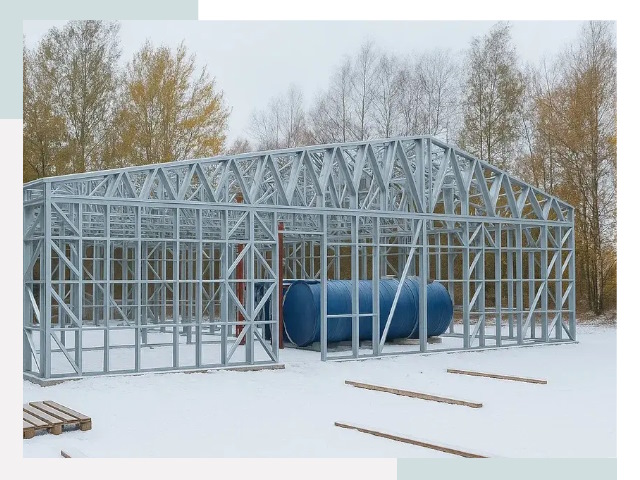 Металлические ангары в Севастополе