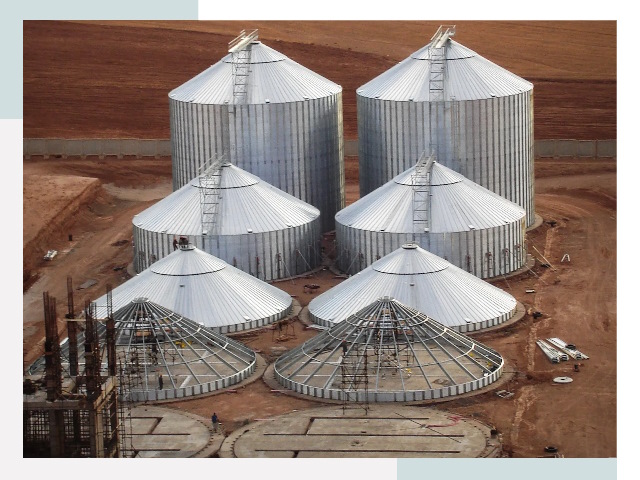 Строительство зерновых силосов в Севастополе