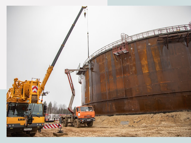 Монтаж резервуаров в Севастополе от 619 руб. за м³