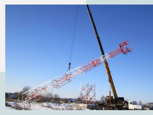 Строительство башен связи в Севастополе от 619 руб.