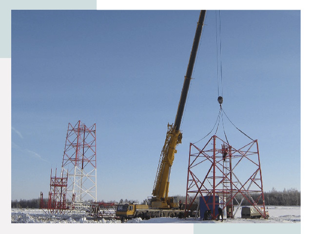 Монтаж вышек связи в Севастополе