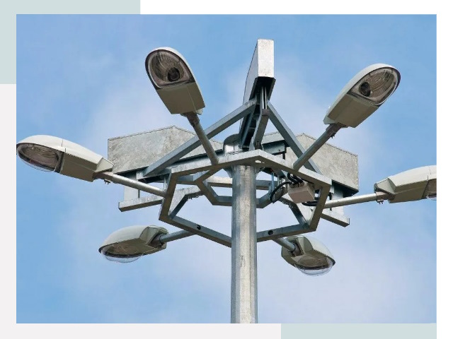 Монтаж осветительных мачт в Севастополе