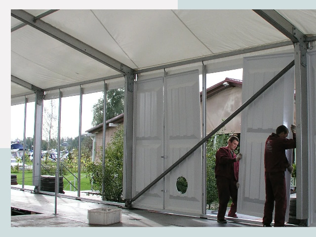 Быстро сборные шатры в Севастополь от 619 руб. за м²