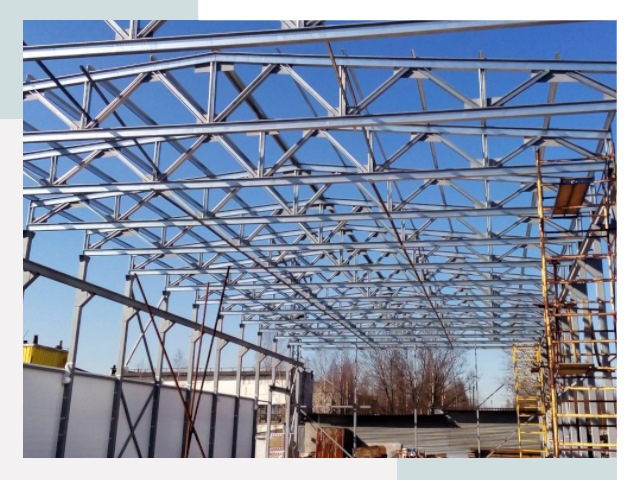 Металлокаркасы для складов в Севастополе